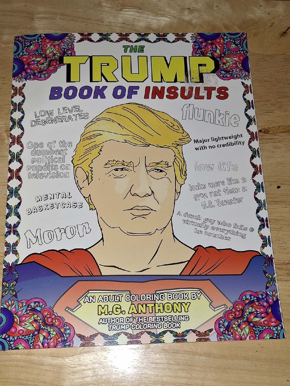 The TRUMP Book of Insults - Coloring Book